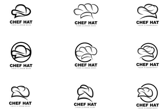 Download Chef Hat Logo, Restaurant Chef Vector, - Chef vector Collection