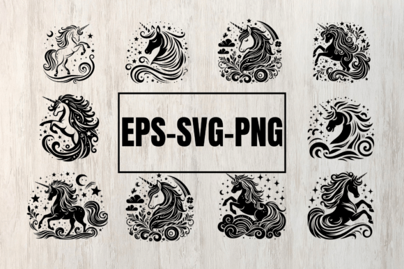 Download Unicorn Svg Bundle - Unicorn svg Collection